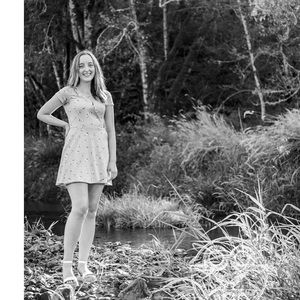 Hollister mini knit wrap dress